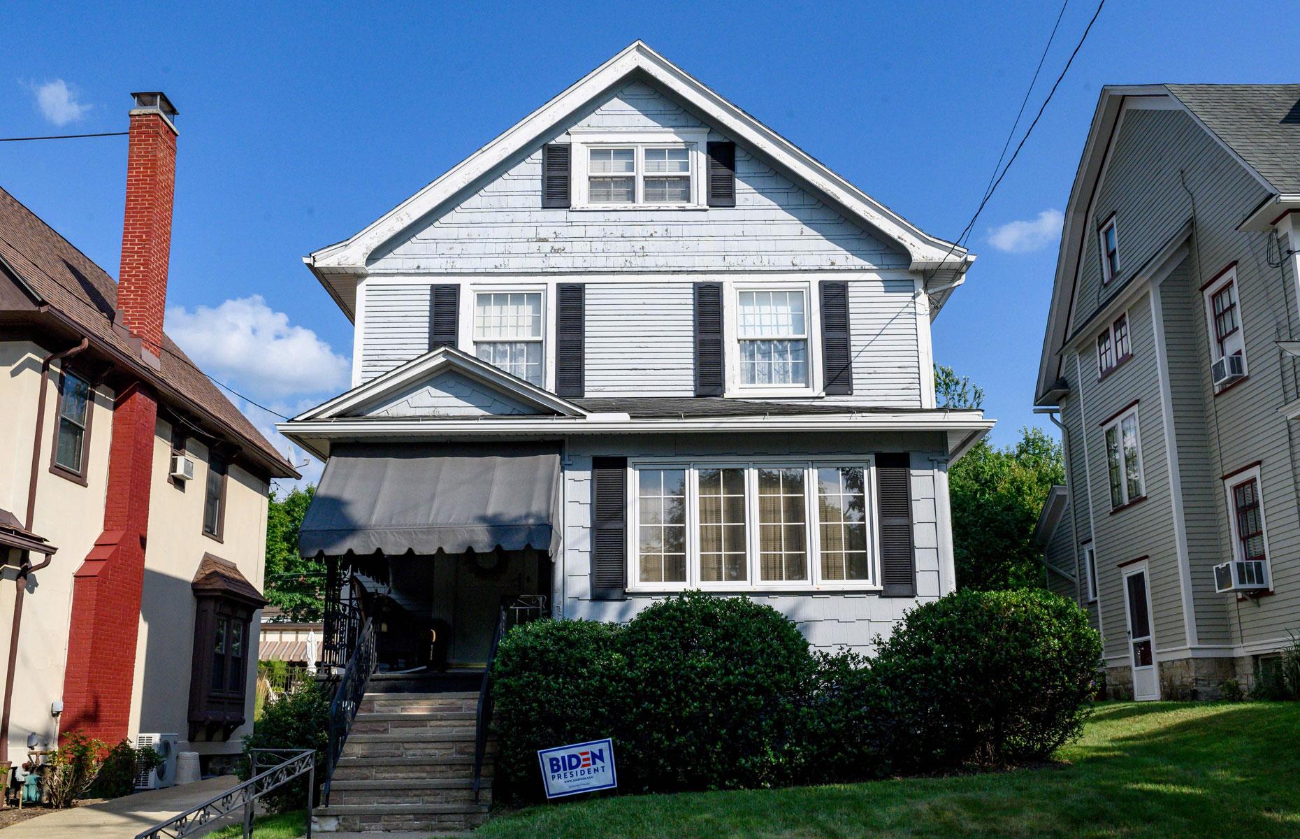 Joe's Biden's first permanent home 