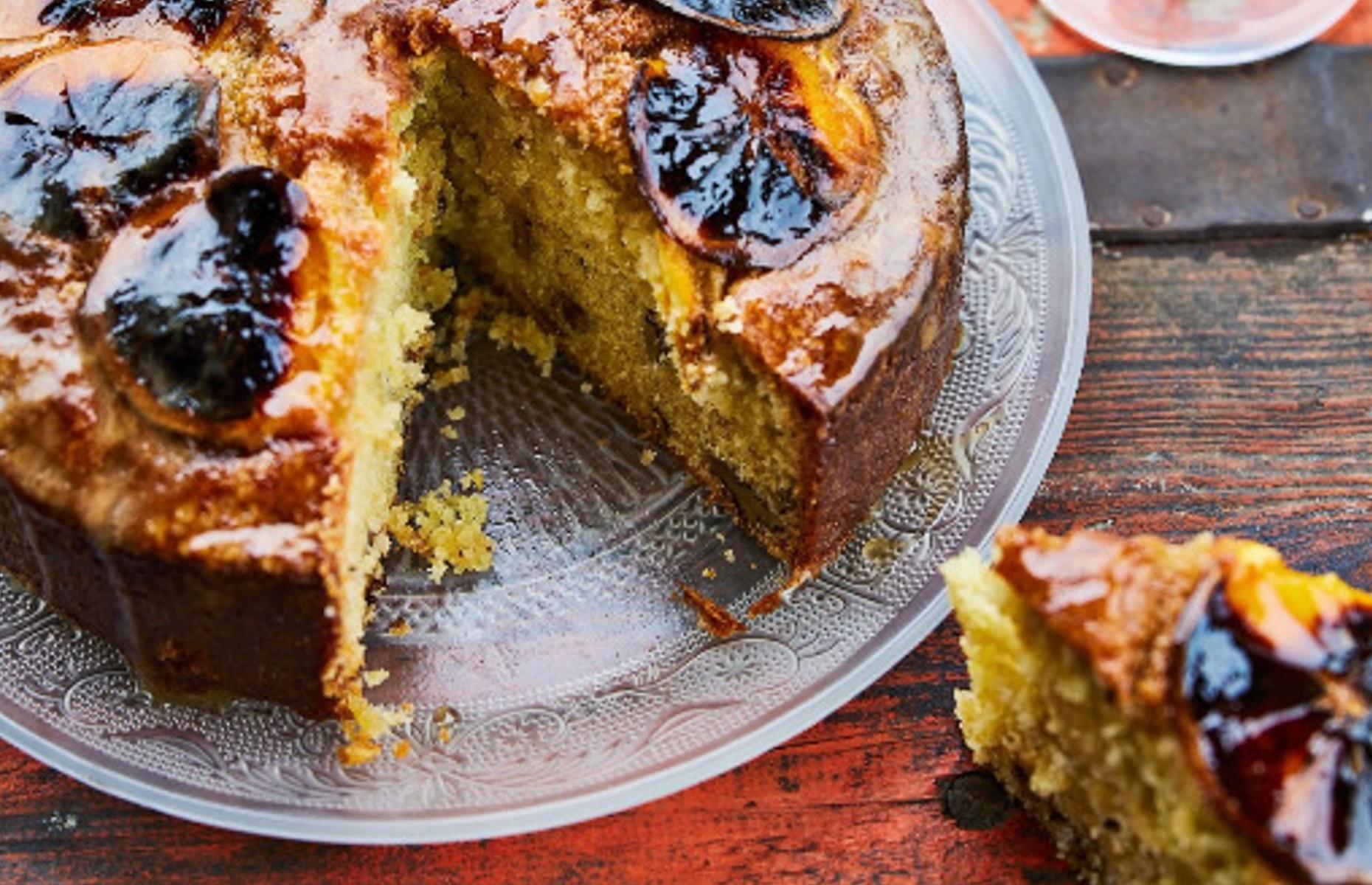 62. Walnut and orange cake