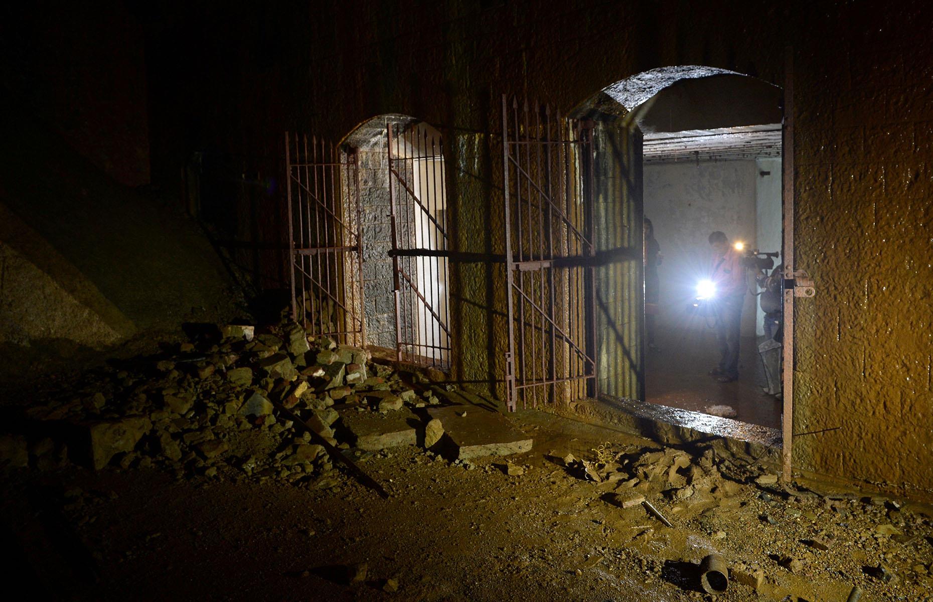 British-era bunker, Mumbai, India 