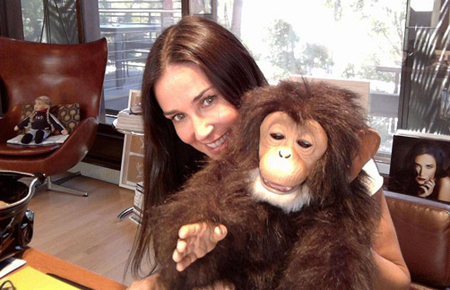 Demi Moore collects toys 