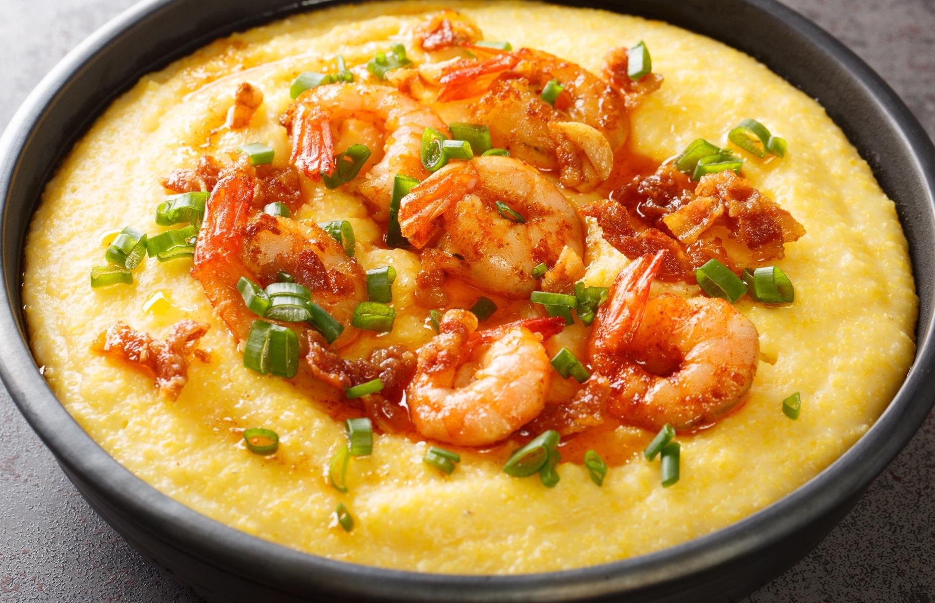 South Carolina: shrimp and grits