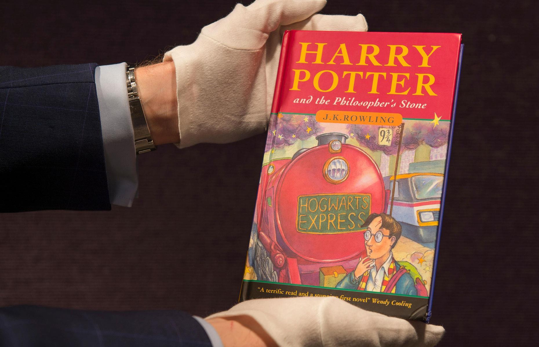 29. First-edition Harry Potter and the Philosopher's Stone signed by JK Rowling: $271,000 (£221k)