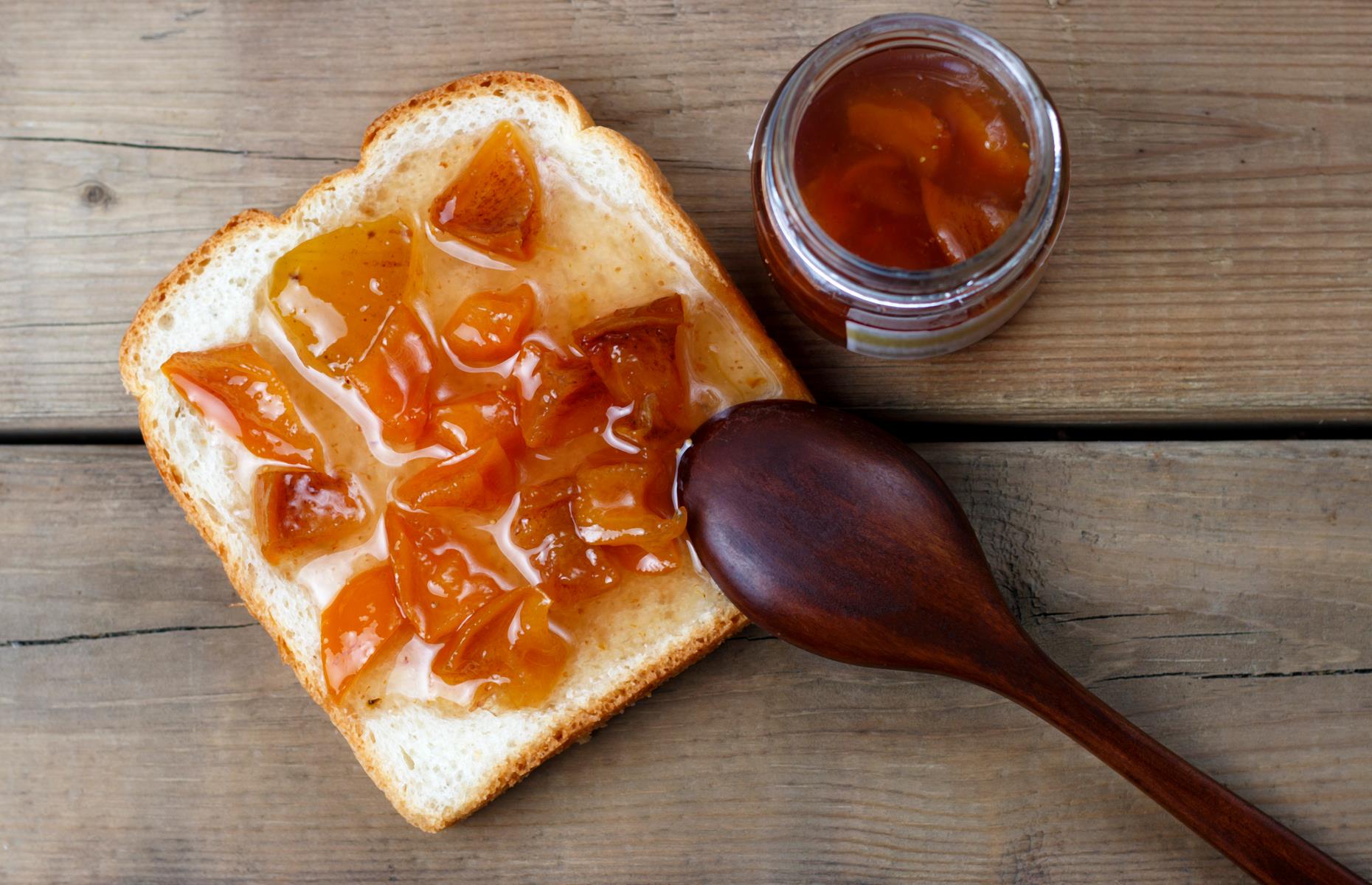 36. Serve salty jelly on toast