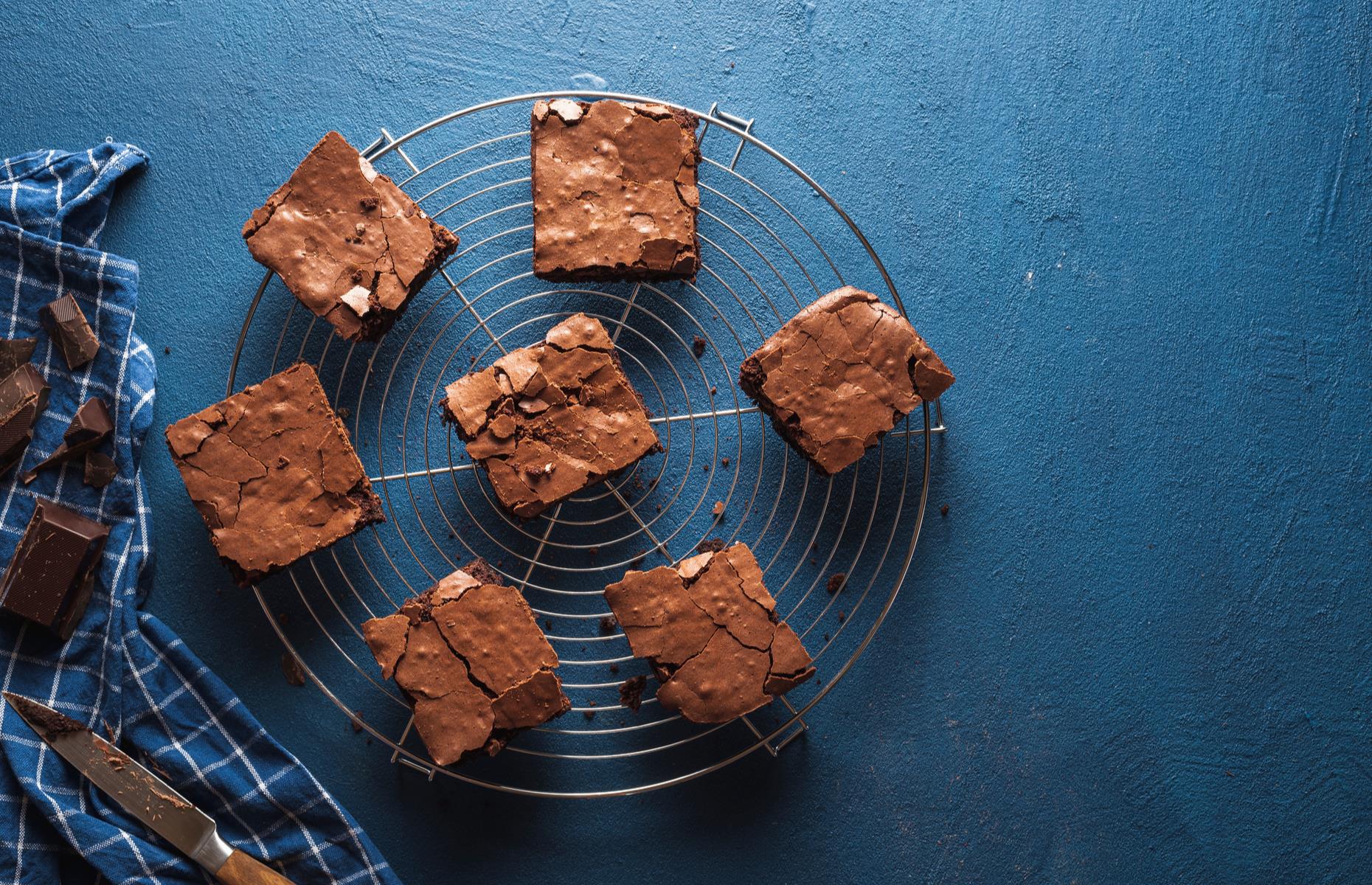 Traditional American brownies