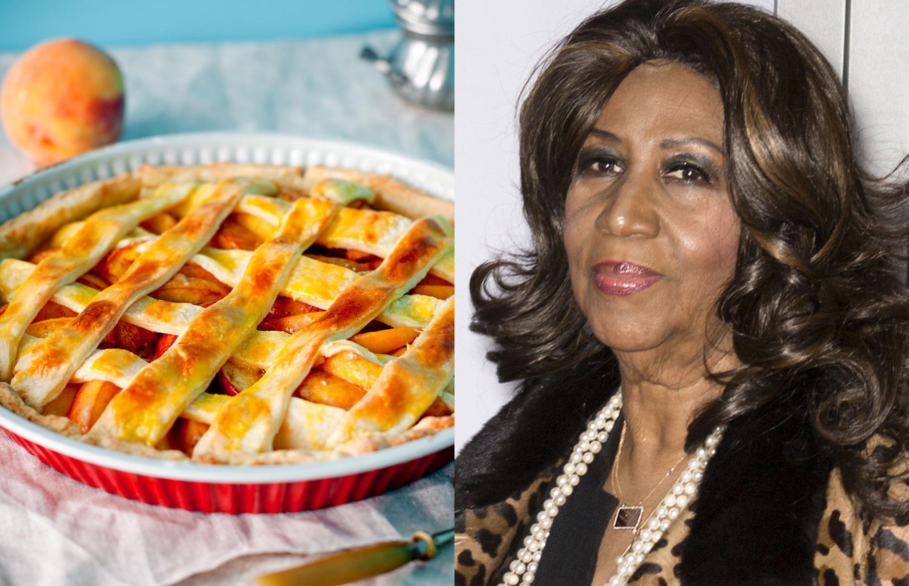 Aretha Franklin’s Peach Cobbler recipe