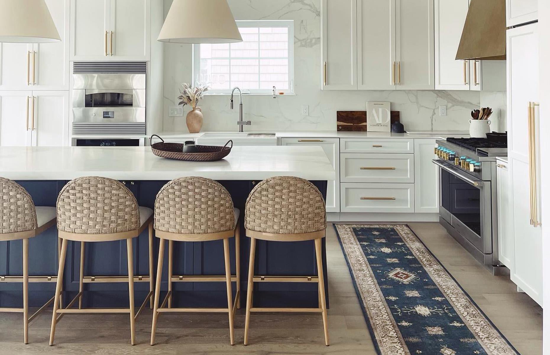 Lay a kitchen runner