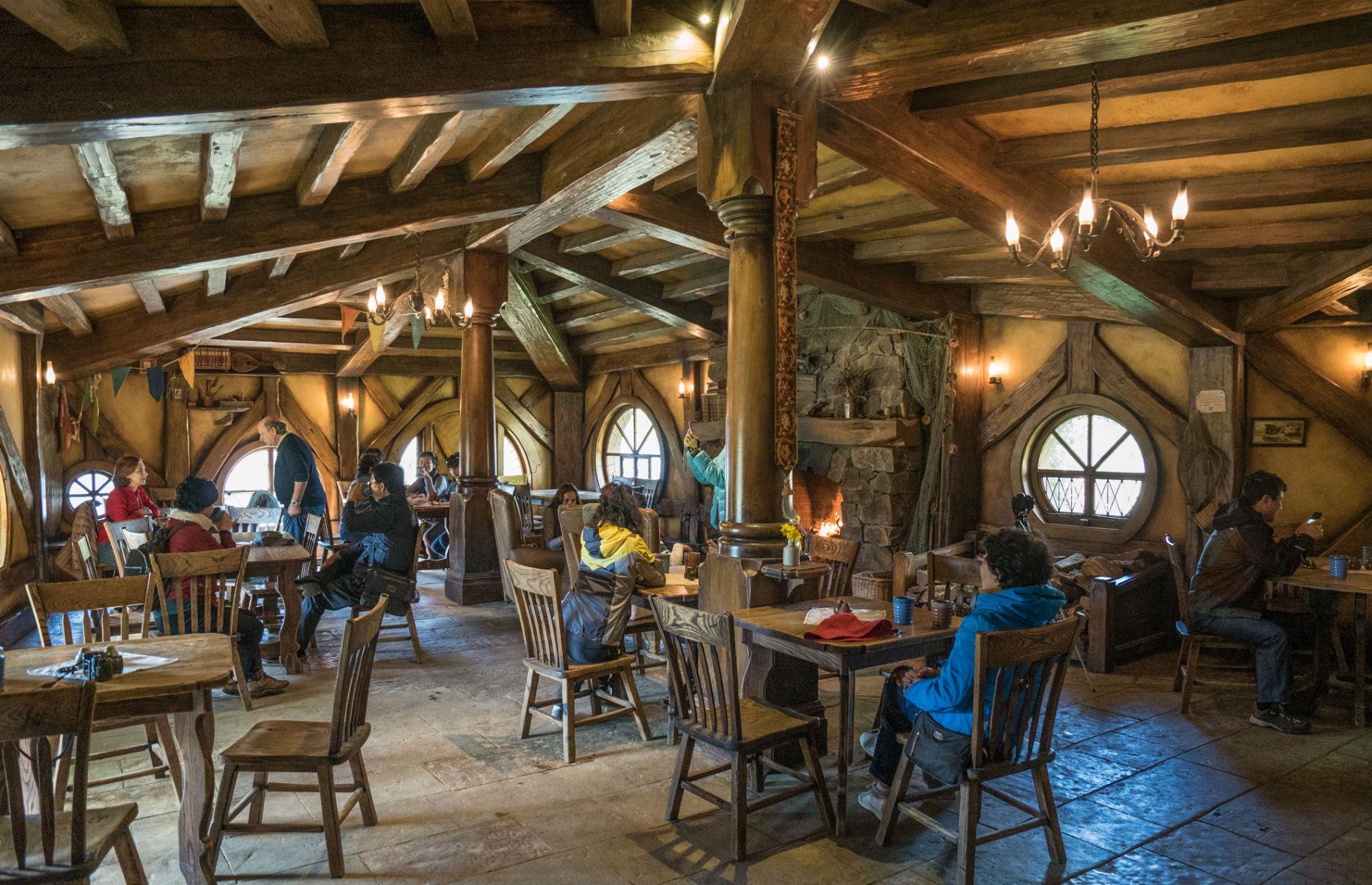 Das echte Hobbit-Haus, Matama, Neuseeland 