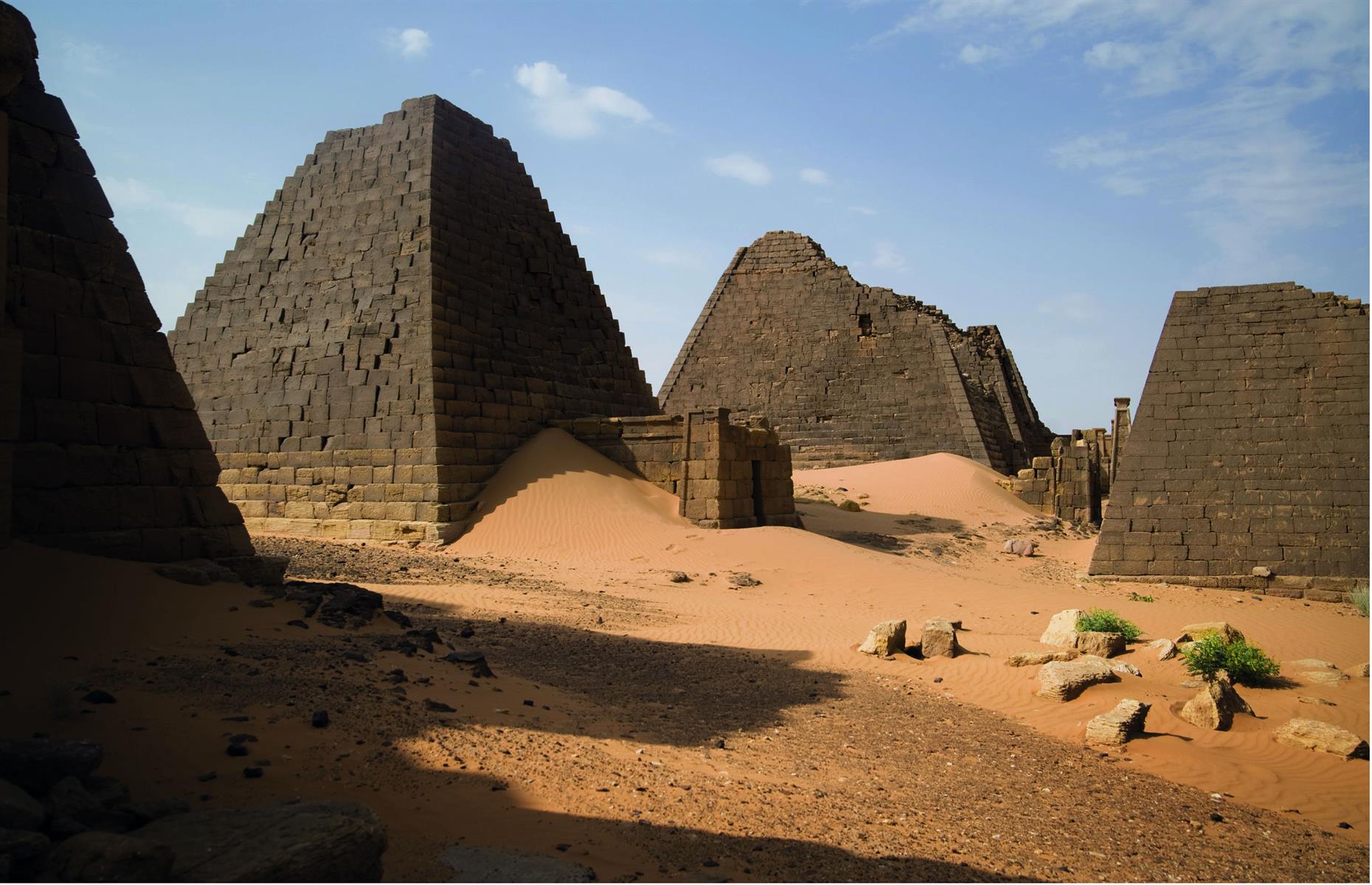 Nubian Pyramids, Meroë, Sudan