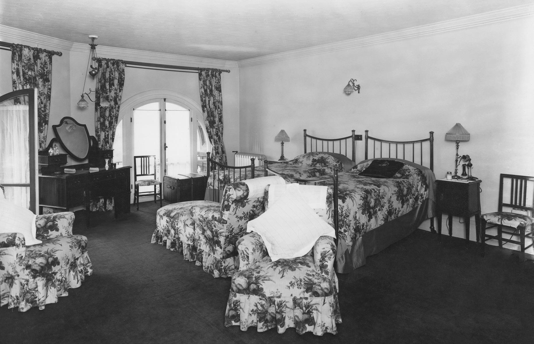 Un dormitorio de los años 20