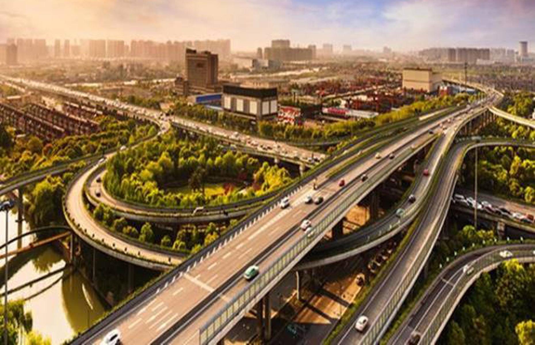 Delhi Mumbai Industrial Corridor Project, Delhi/Mumbai, India, expected completion: 2040