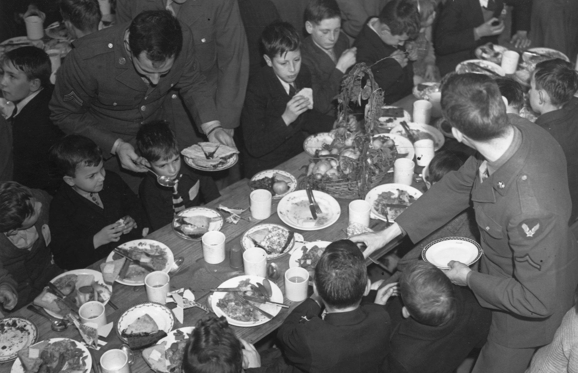 1940s: Thanksgiving away from home