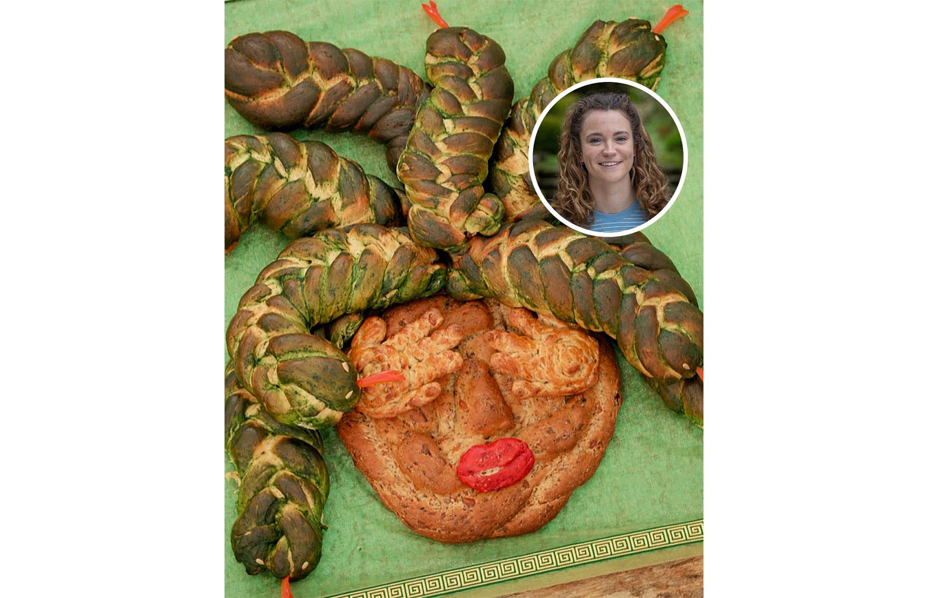 25. Tasha Stones’ Medusa bread, 2023