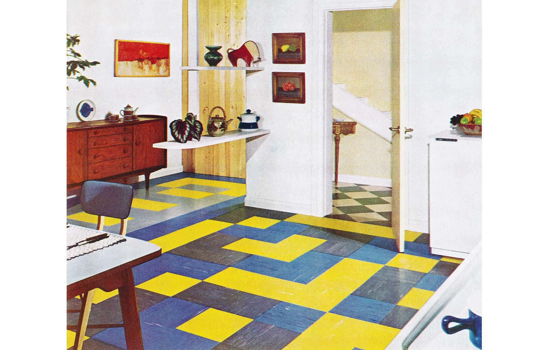 Then: primary colours