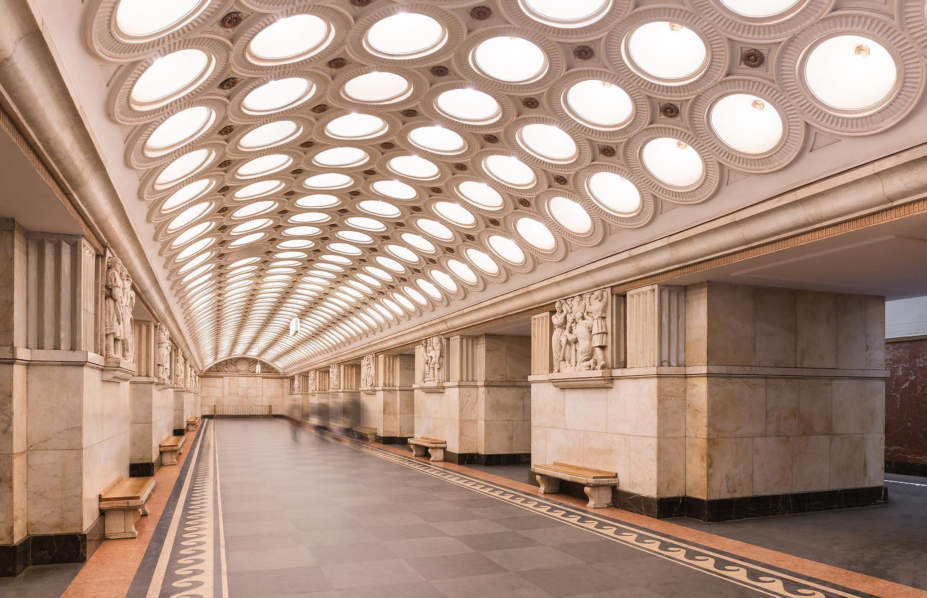 Elektrozavodskaya, Moscow metro, Russia