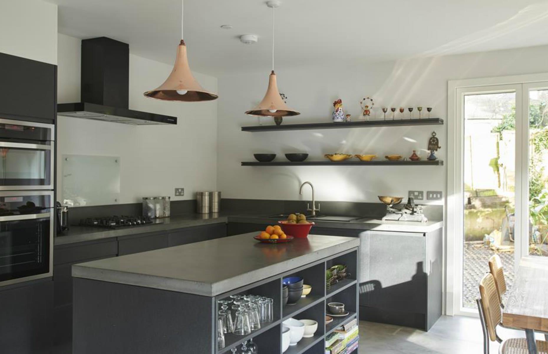 Woodland retreat: industrial-style design touches