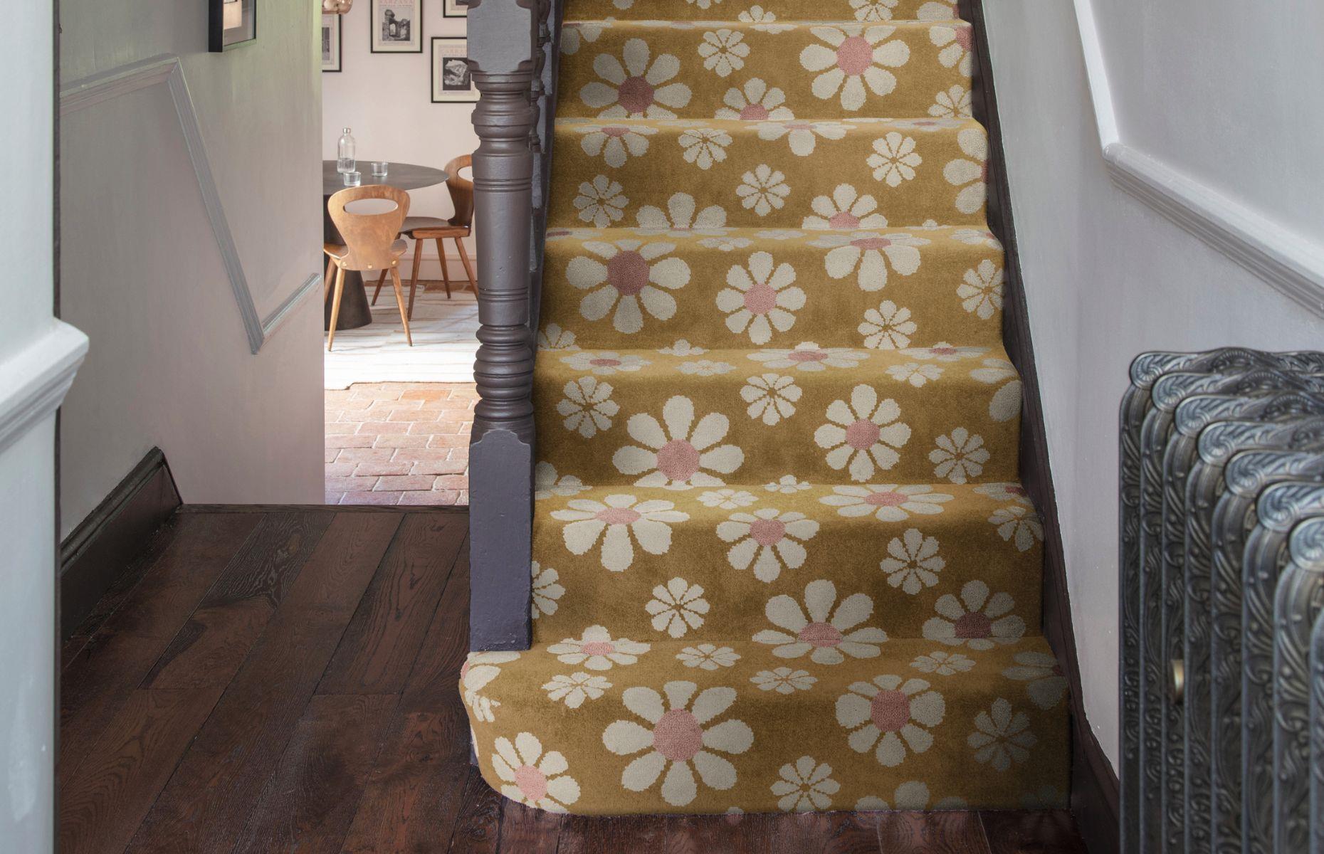 Set stairs apart with carpet