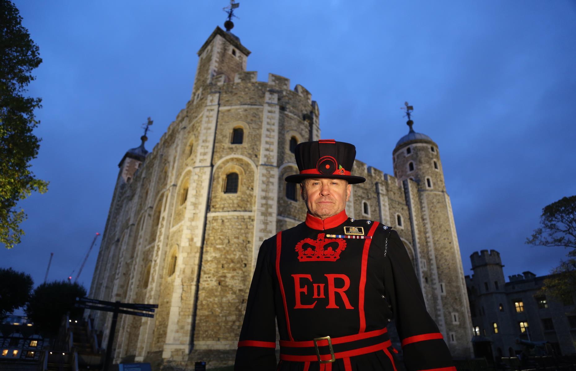 Halloween at the Tower of London, London, England