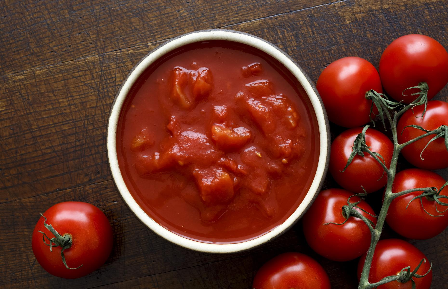 1. Tinned tomatoes