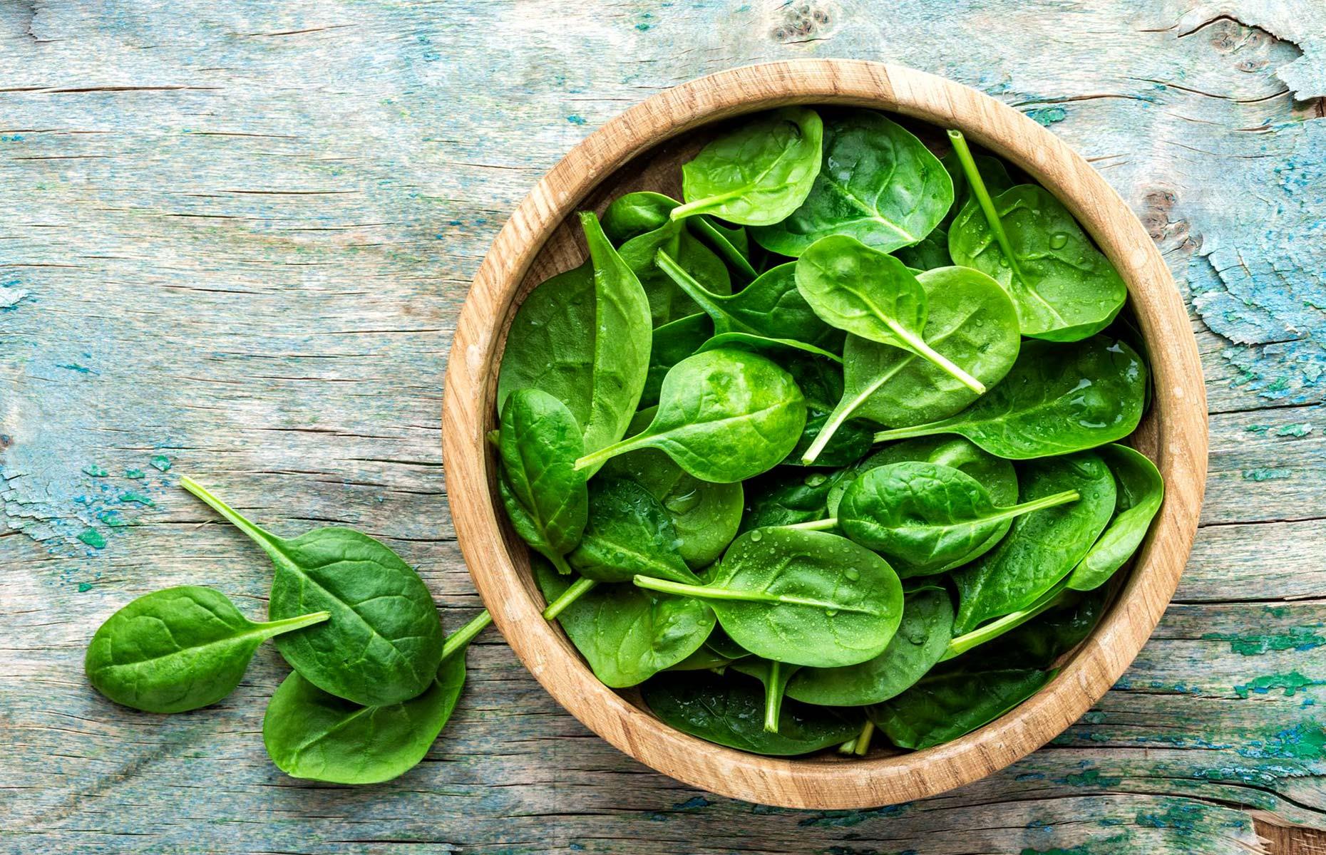 34. Spinach is the ultimate iron powerhouse