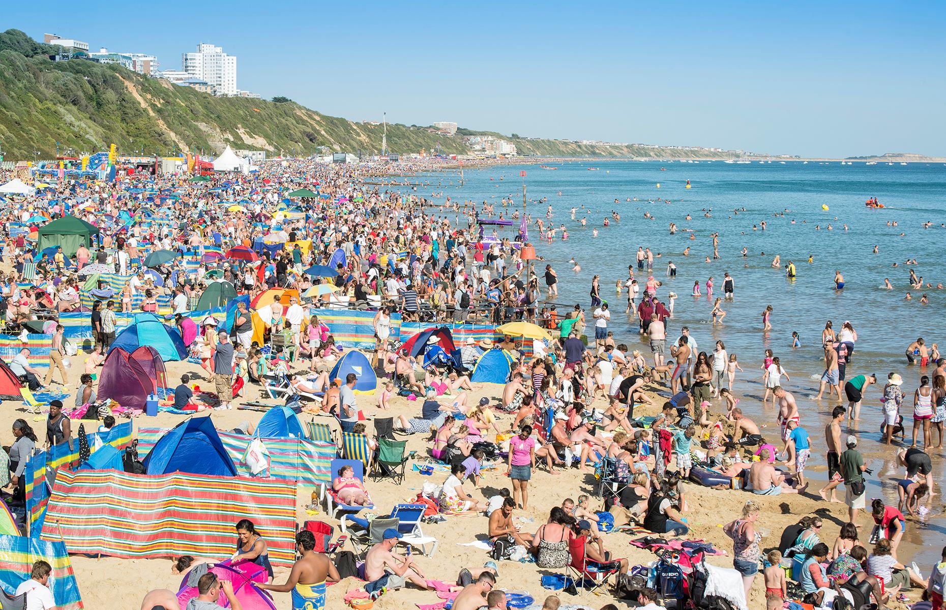 Bournemouth Beach, England, UK