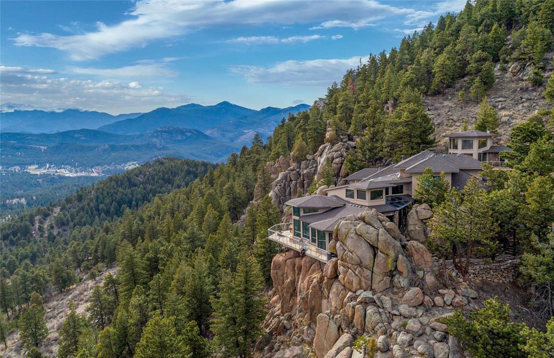 Casa de lujo en la montaña, Colorado, EE. UU.