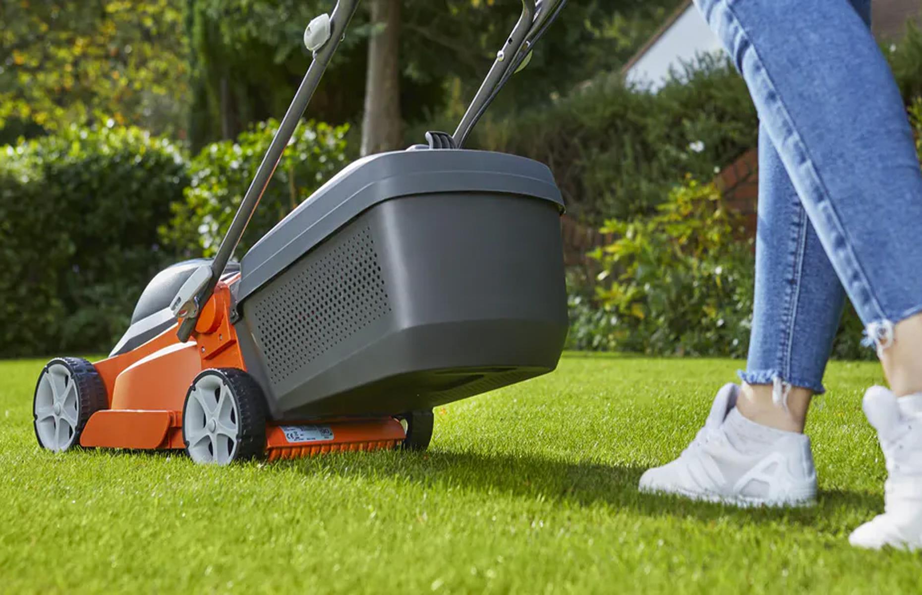 Stick to a lawn mowing rota