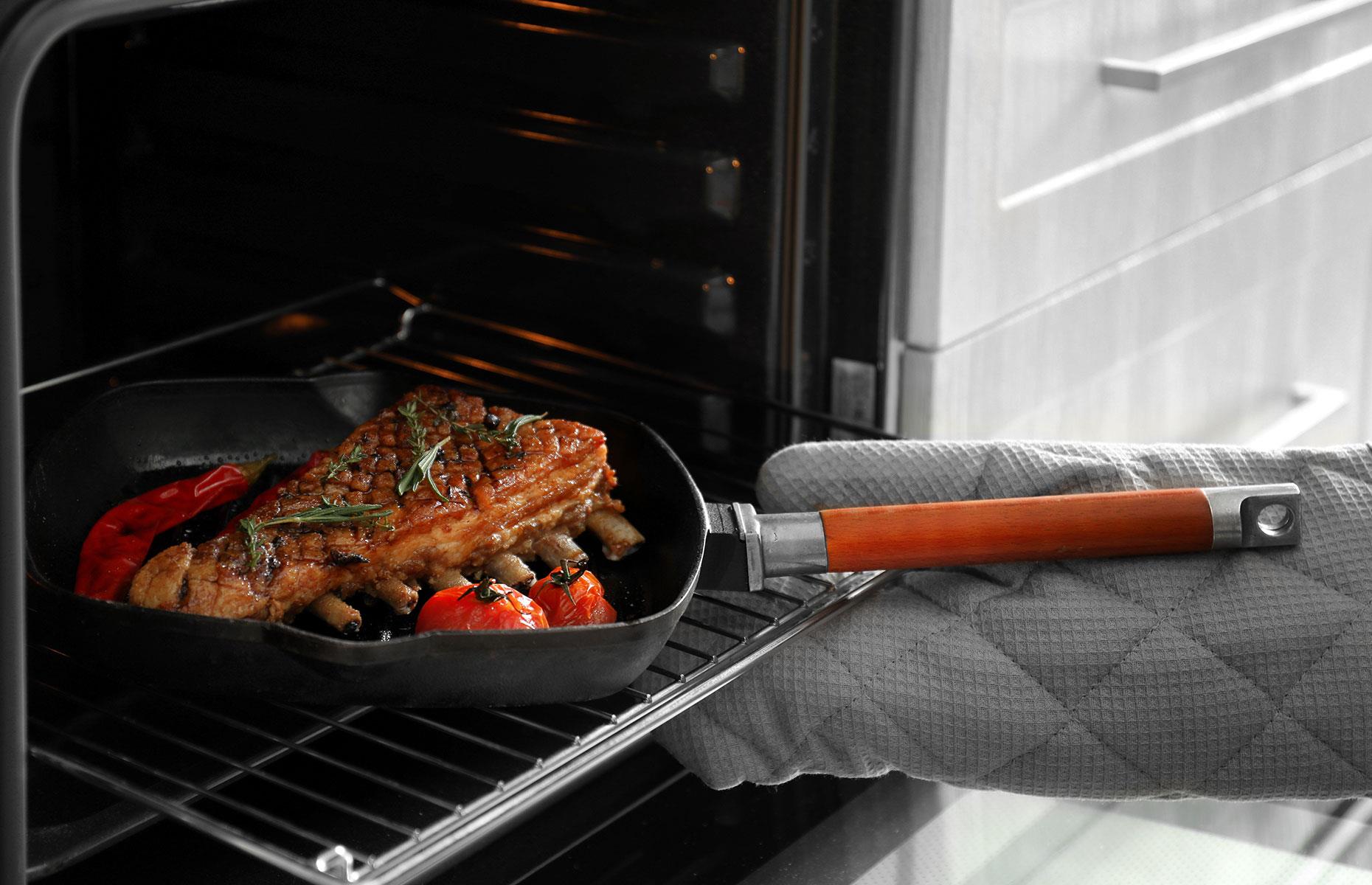 21. Keep food warm in the oven