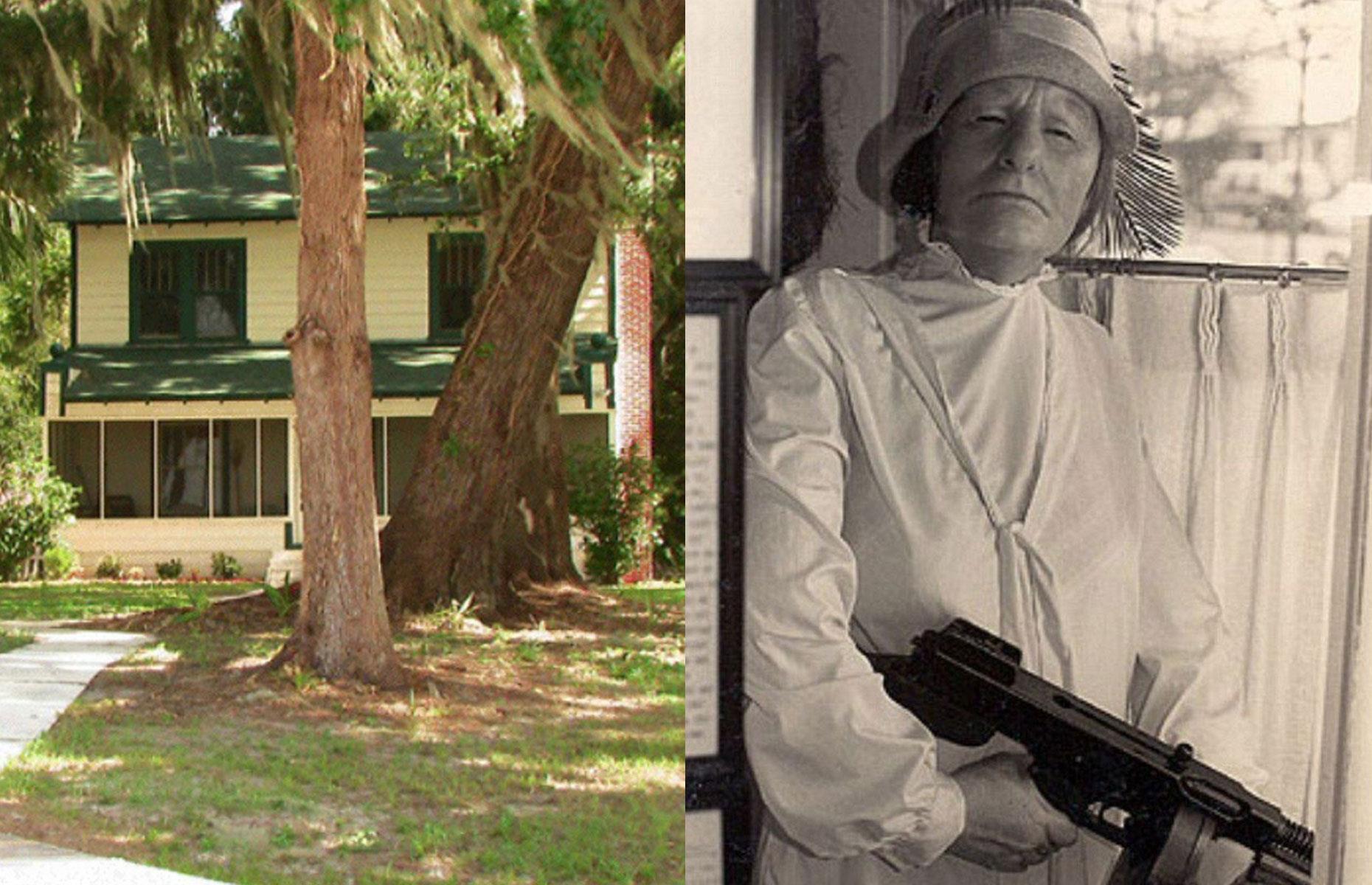 Ma Barker’s lakeside hideout in Ocklawaha, USA