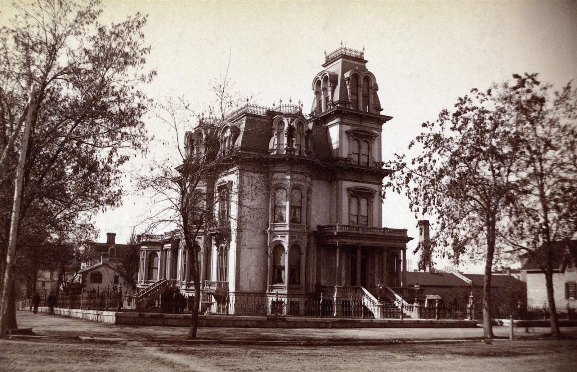 Brigham Young's home for his youngest wife