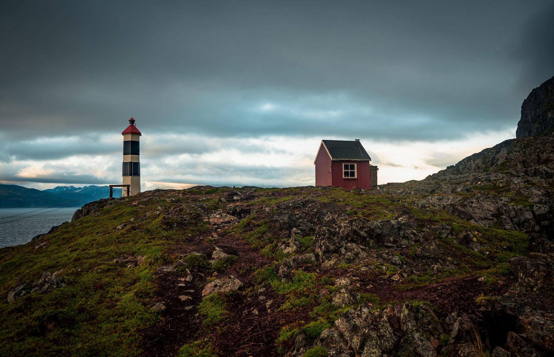 The lighthouse cabin, Lyngstuva, Norway