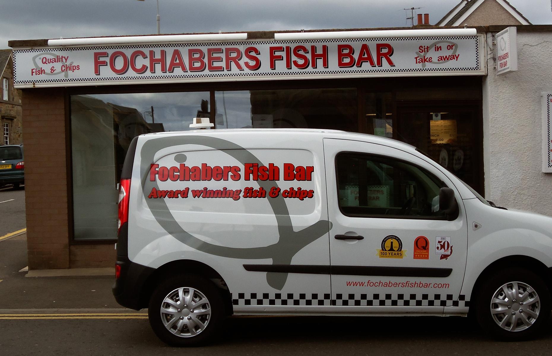 Best takeaway in Scotland: Fochabers Fish Bar, Fochabers