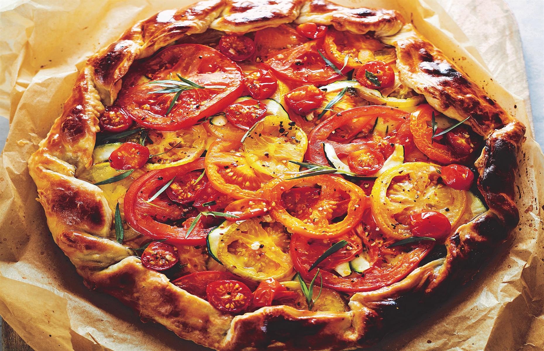 Tomato galette