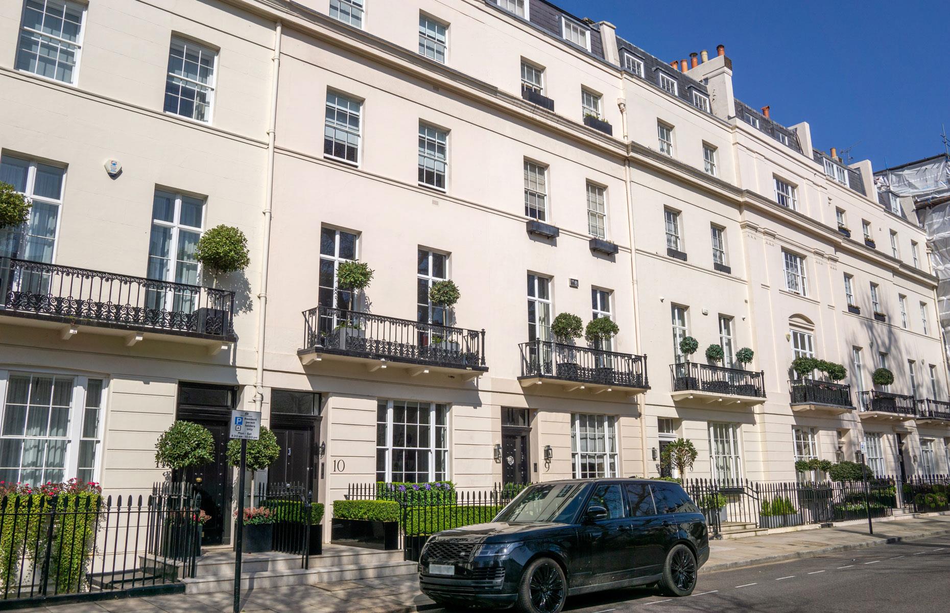 Janet Jackson's elegant London townhouse