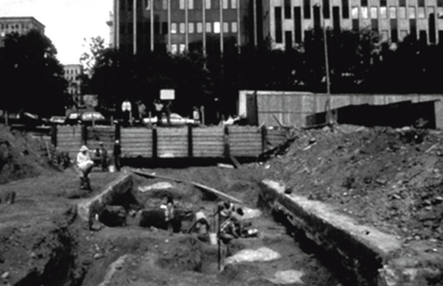 African burial ground, Manhattan, USA