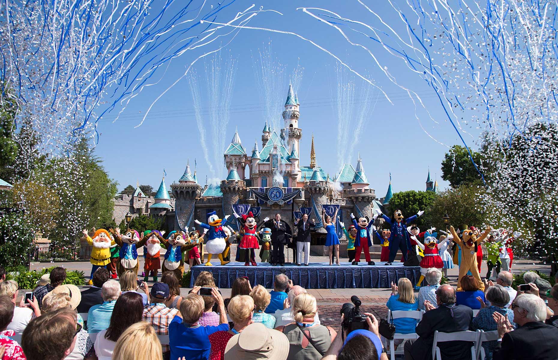 Now: Disneyland, Anaheim, California