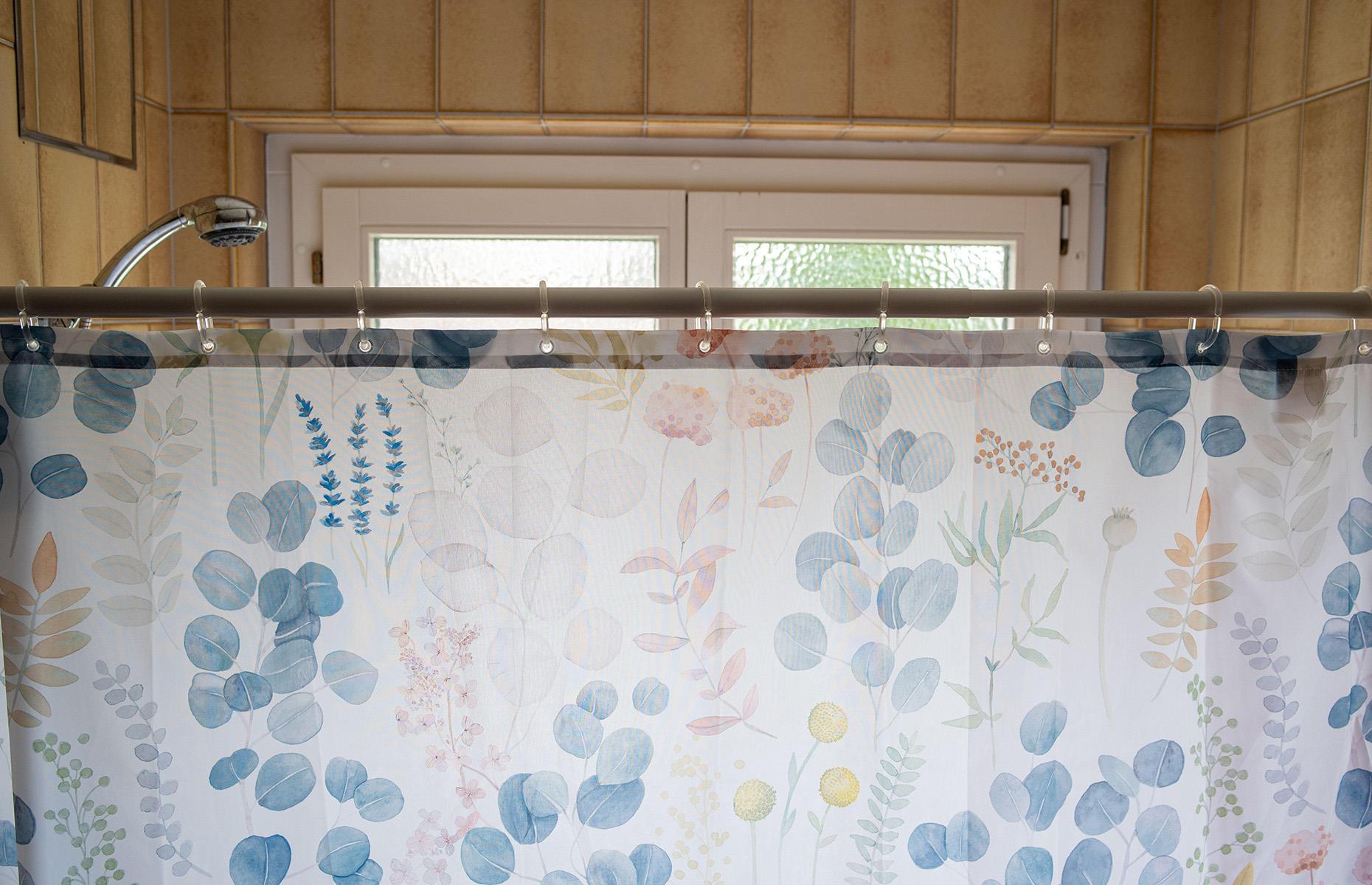 Update the shower curtain