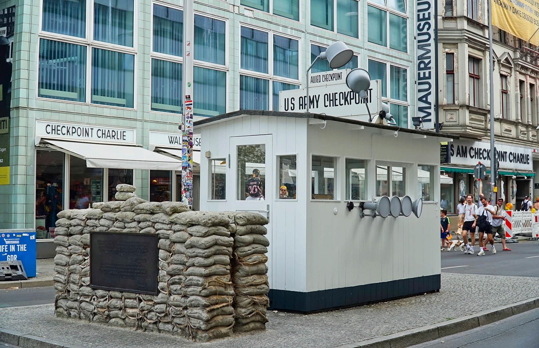 7. Checkpoint Charlie, Berlin, Germany
