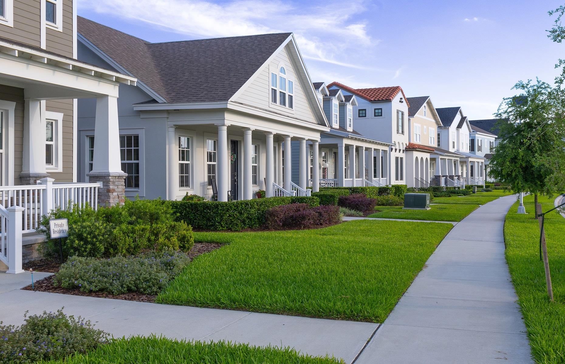 Exterior design: American homes 