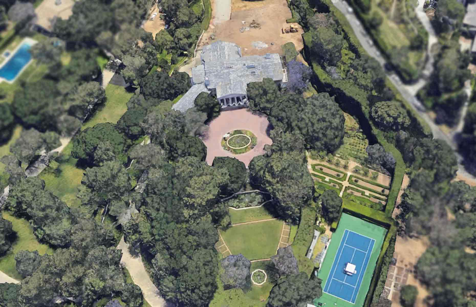 Jeff Bezos’ Beverly Hills compound in California