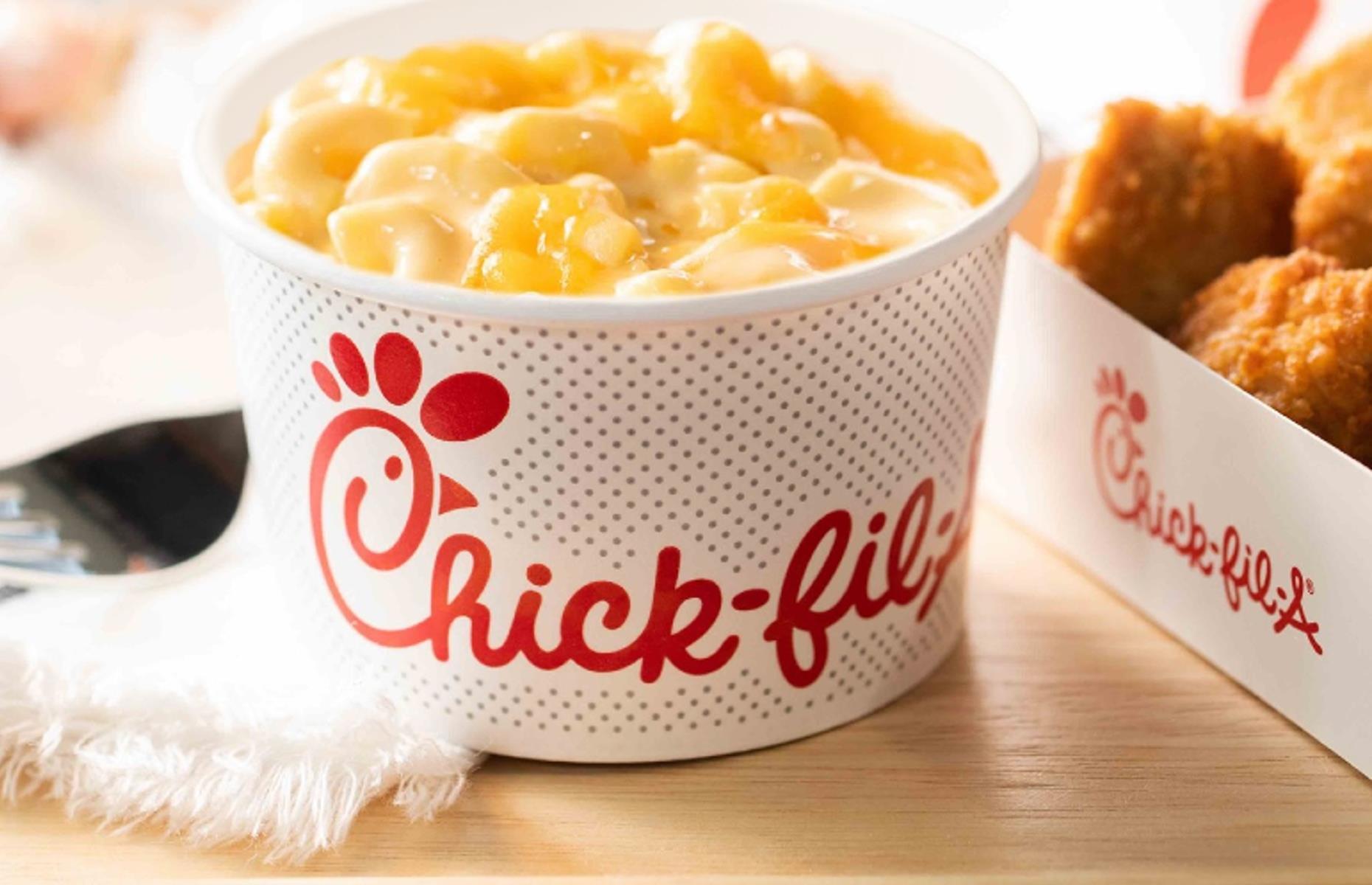 15. Mac ’n’ cheese, Chick-fil-A, USA