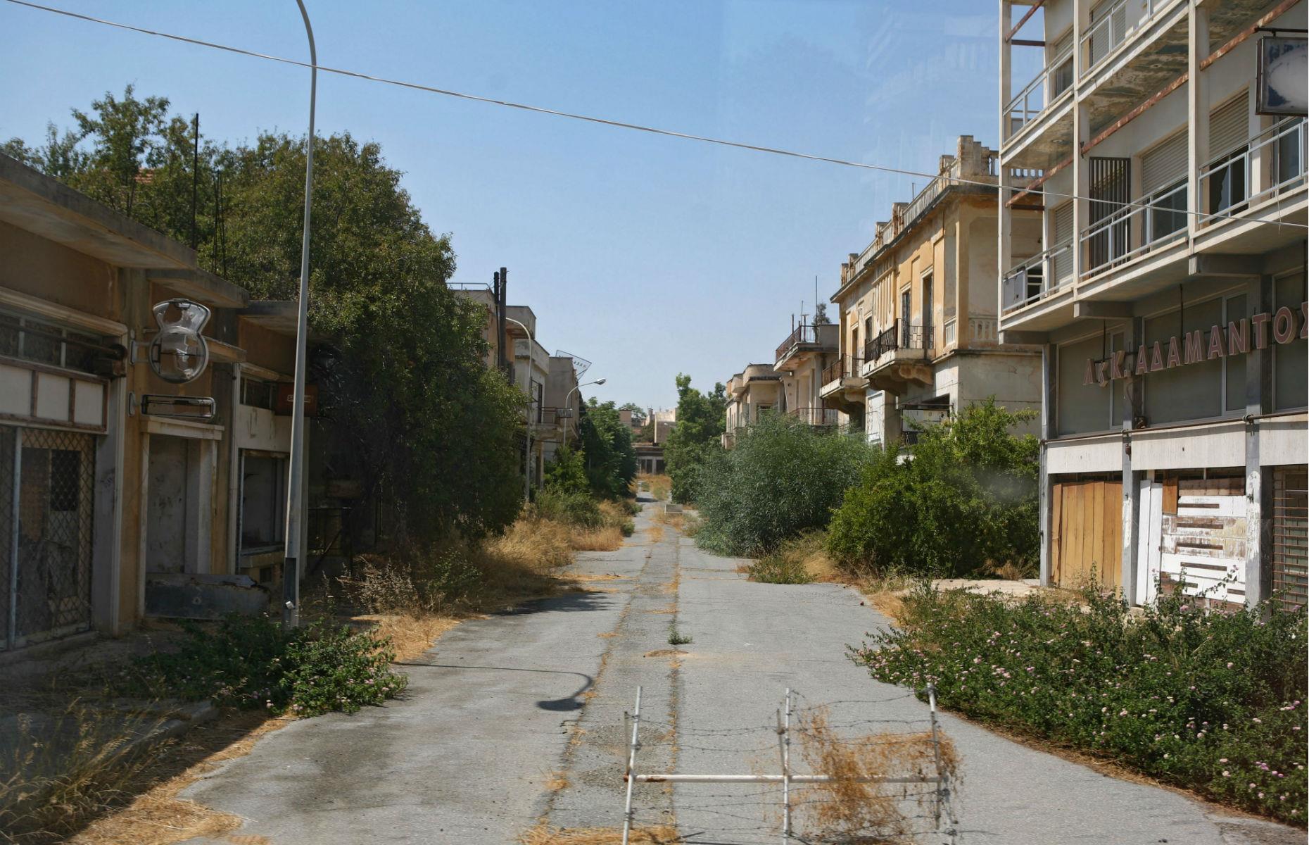 The empty holiday resort of Varosha, Famagusta, Cyprus