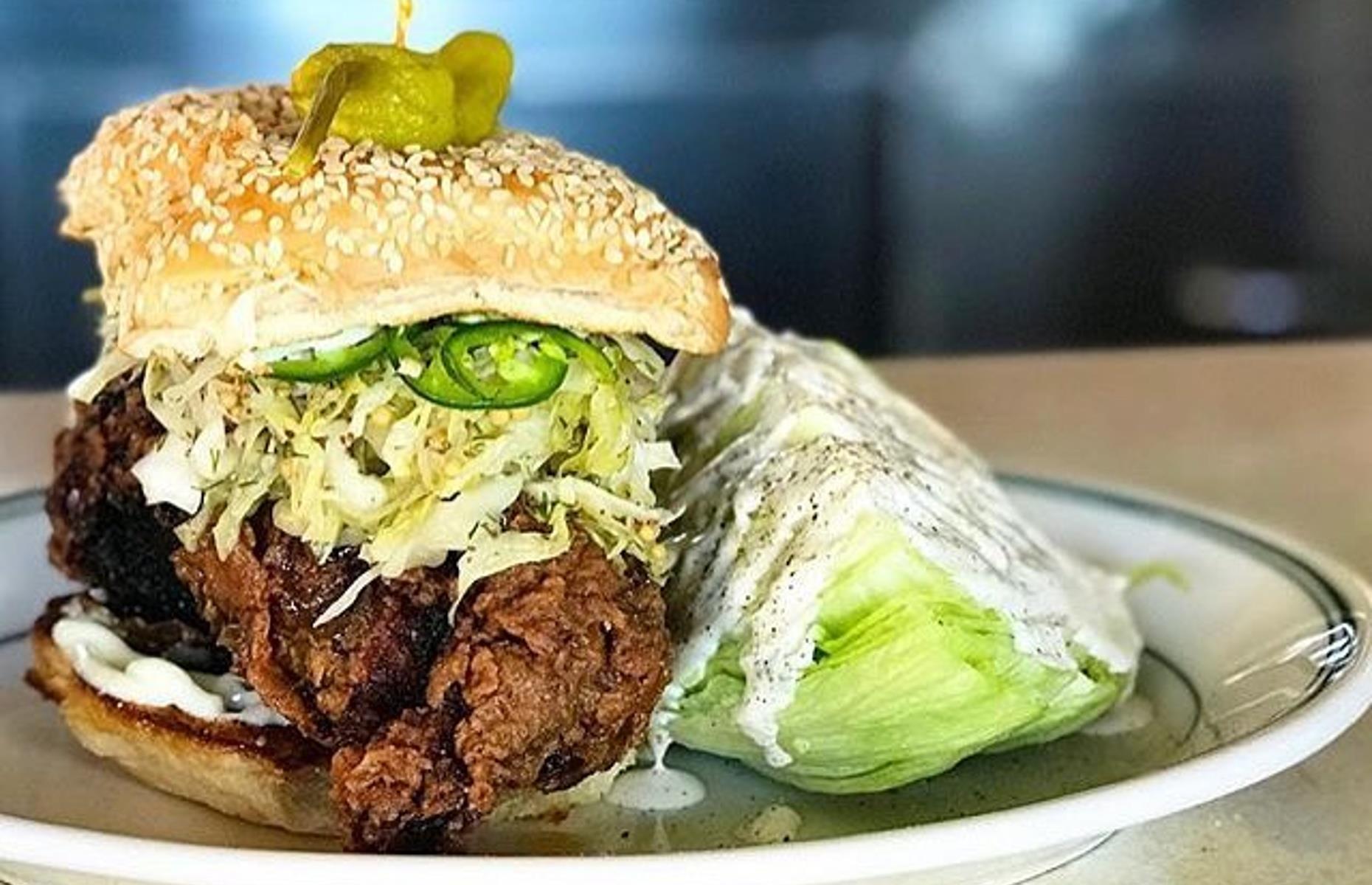 8. Fried chicken sandwich, Palace Diner, Biddeford, Maine