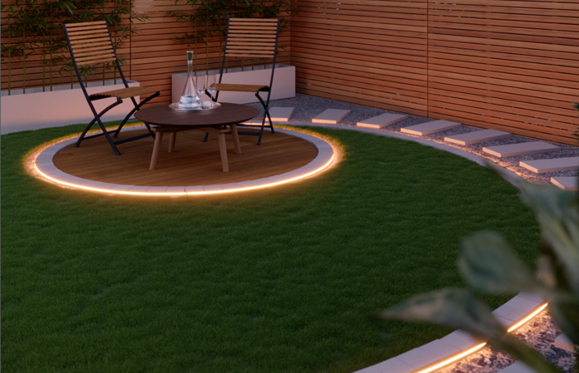 Highlight your Highlight your garden's shape