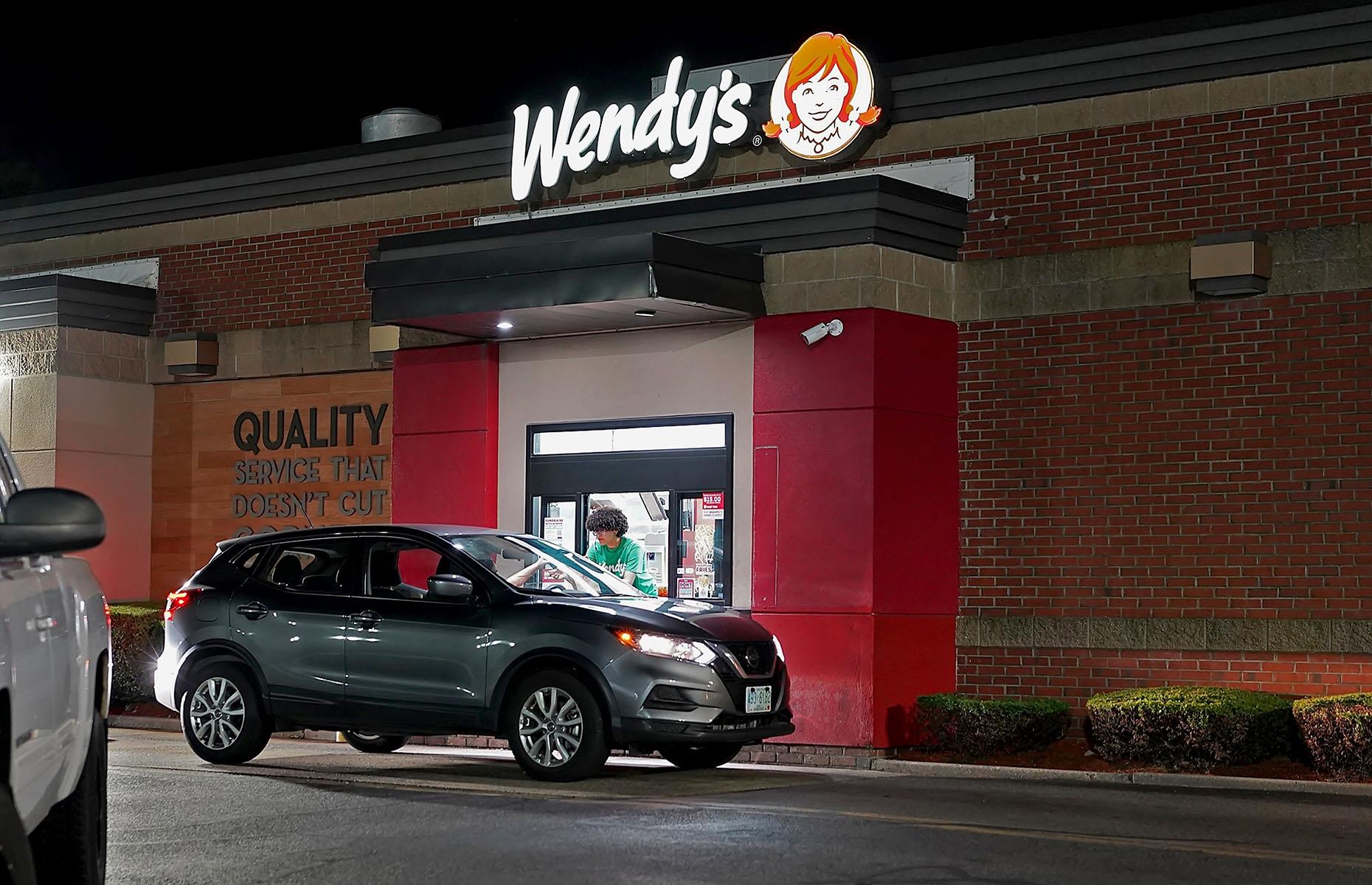 The UK's first Wendy's drive thru