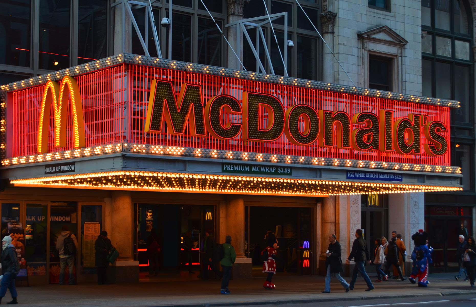1. Broadway McDonald's, New York City, New York, USA