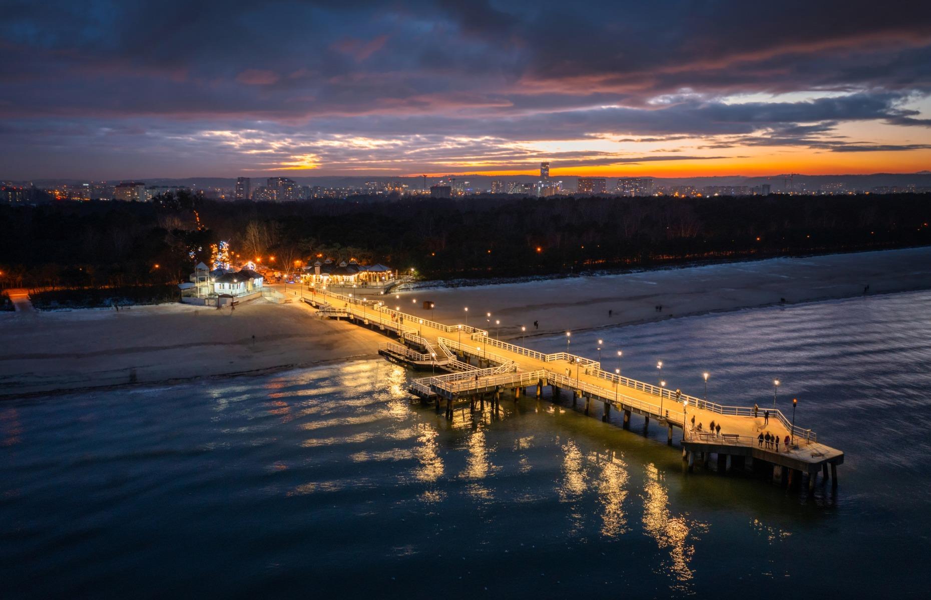 Brzezno Beach, Gdansk, Poland