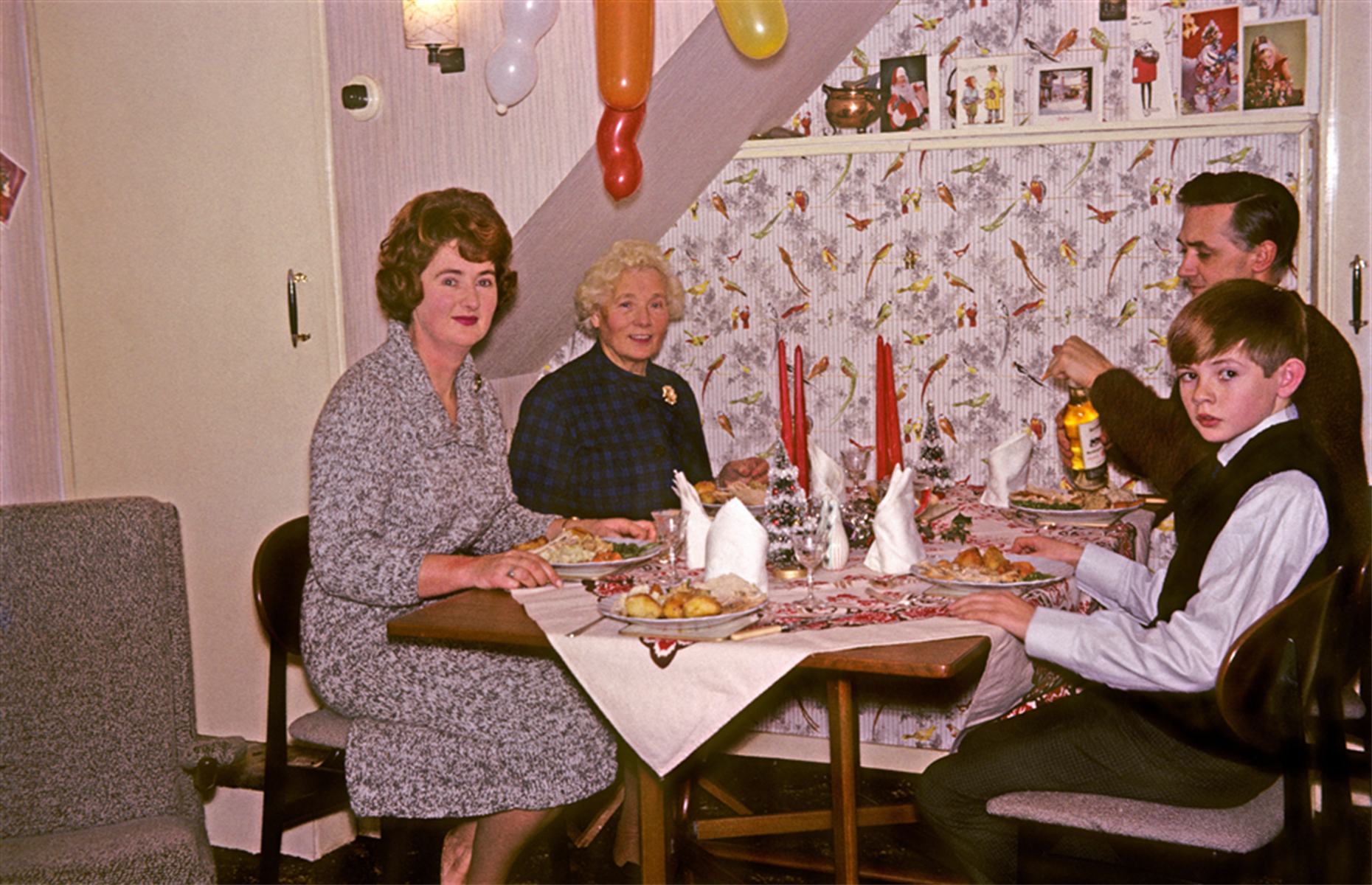 1960s: a turkey feast
