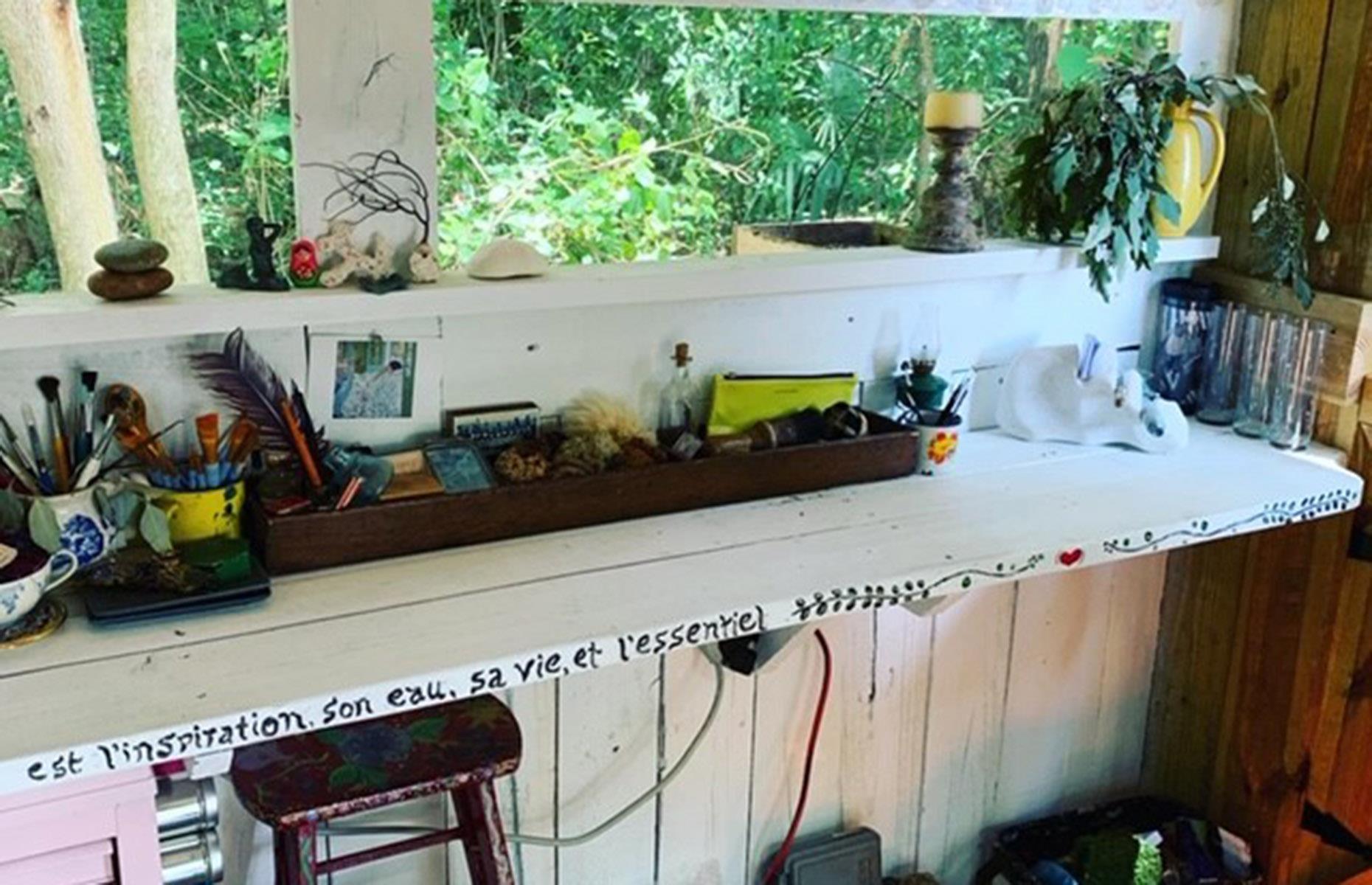 An artist's escape