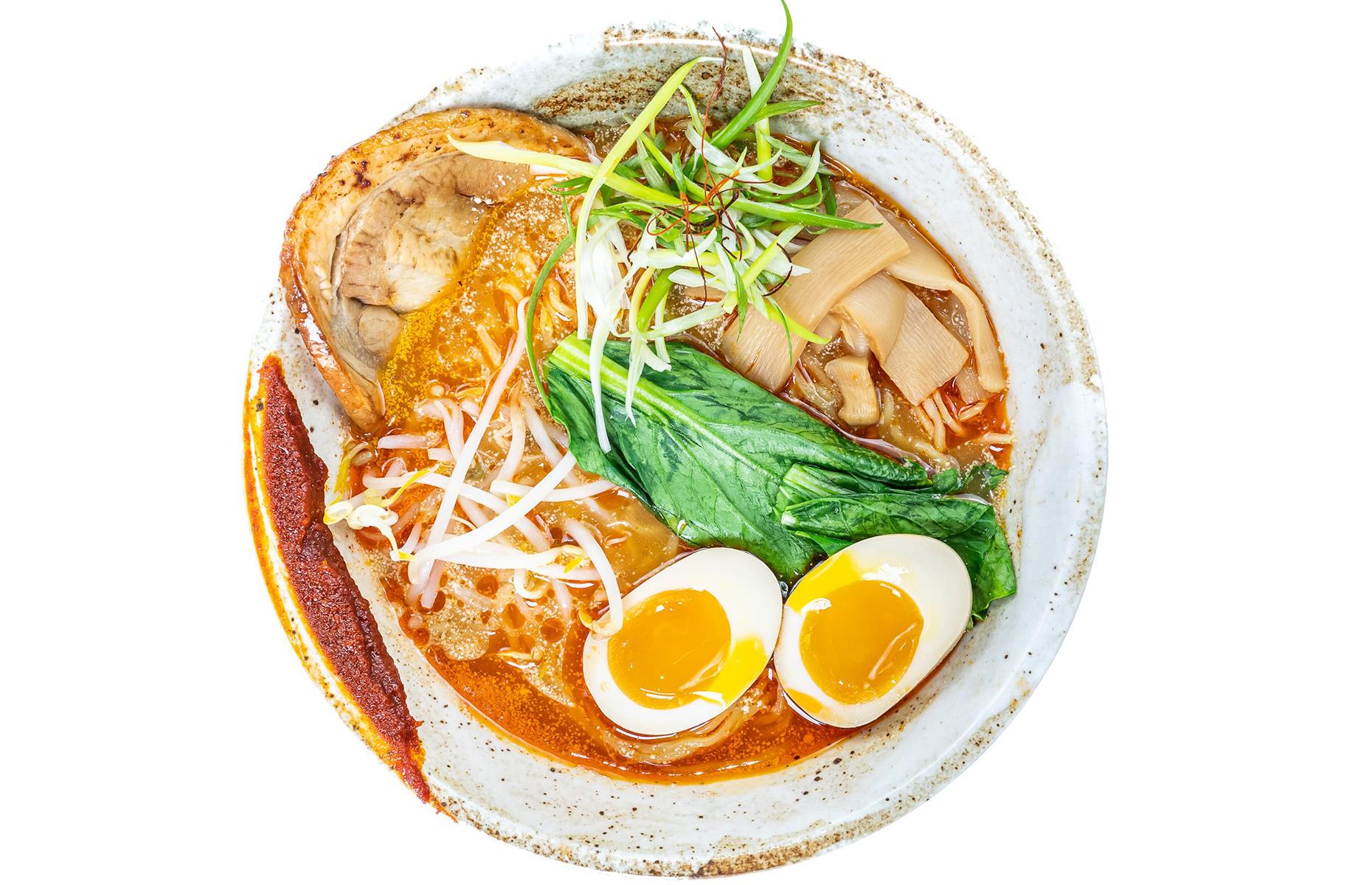 Montana: spicy ramen, Hokkaido Ramen House, various locations