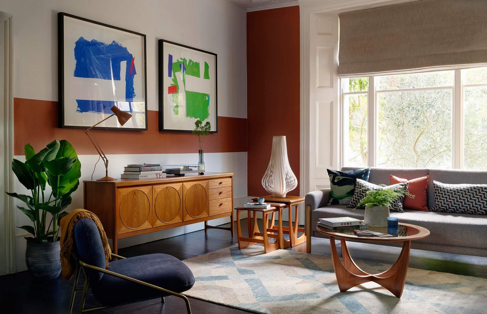Add character with vintage furniture